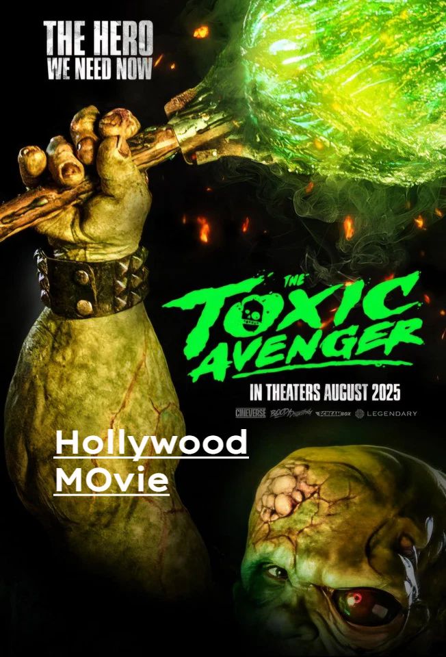 Toxic Avenger poster showing action and hero, Best IPTV in Dubai