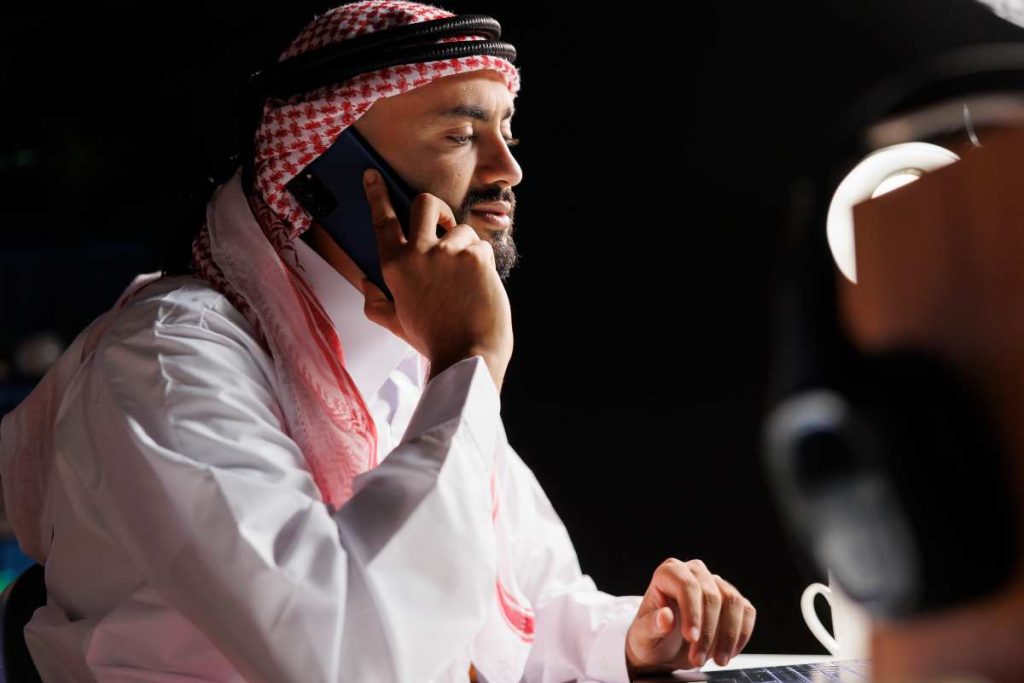 Firestick streaming IPTV interface on a TV screen.