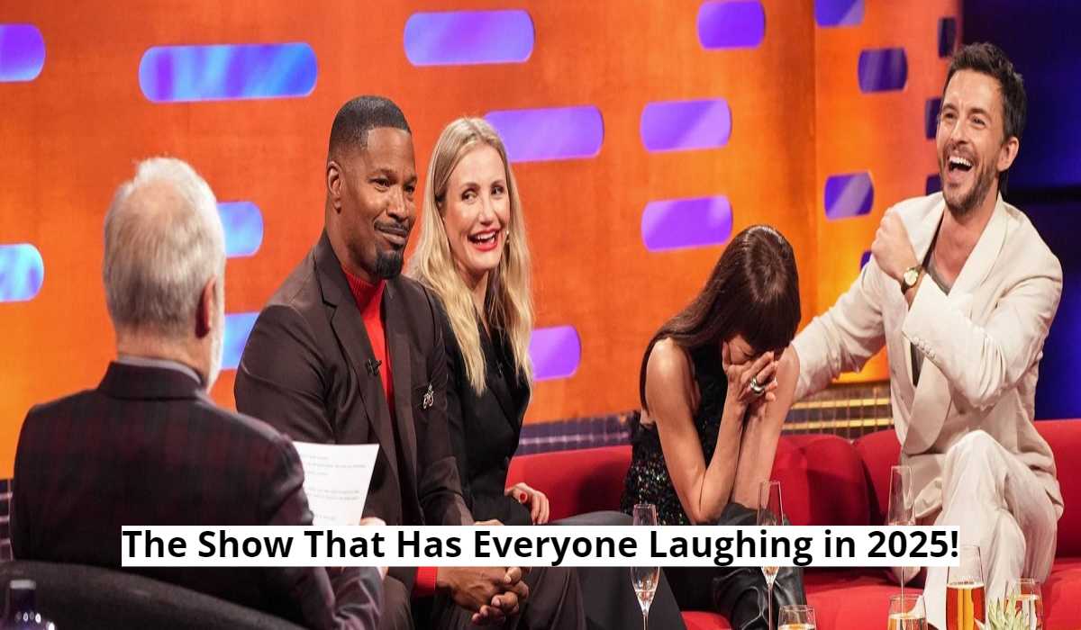 Graham Norton sharing laughs with celebrity guests