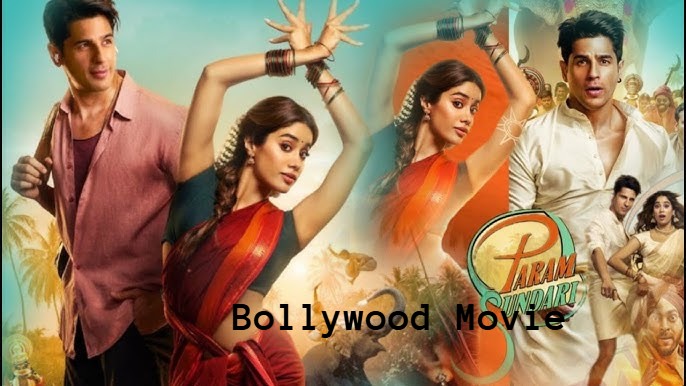 Param Sundari song scene, colorful vibes, Best IPTV in Dubai