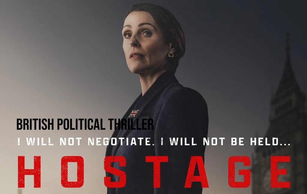 Hostage series poster, political thriller IPTV in Dubai
