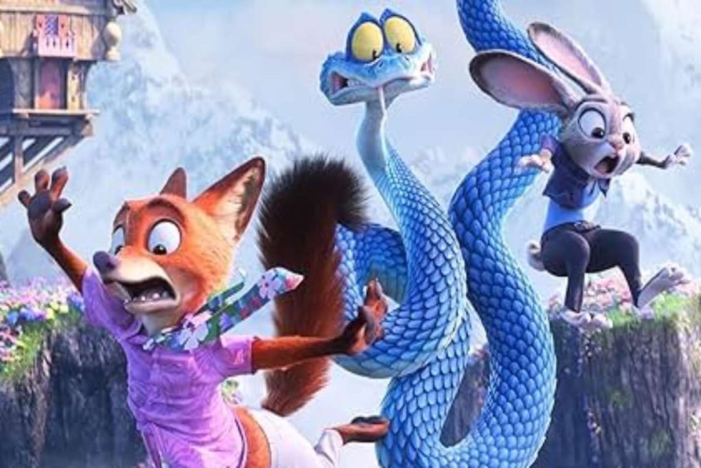 Zootopia 2 streaming on IPTV screen in a UAE home