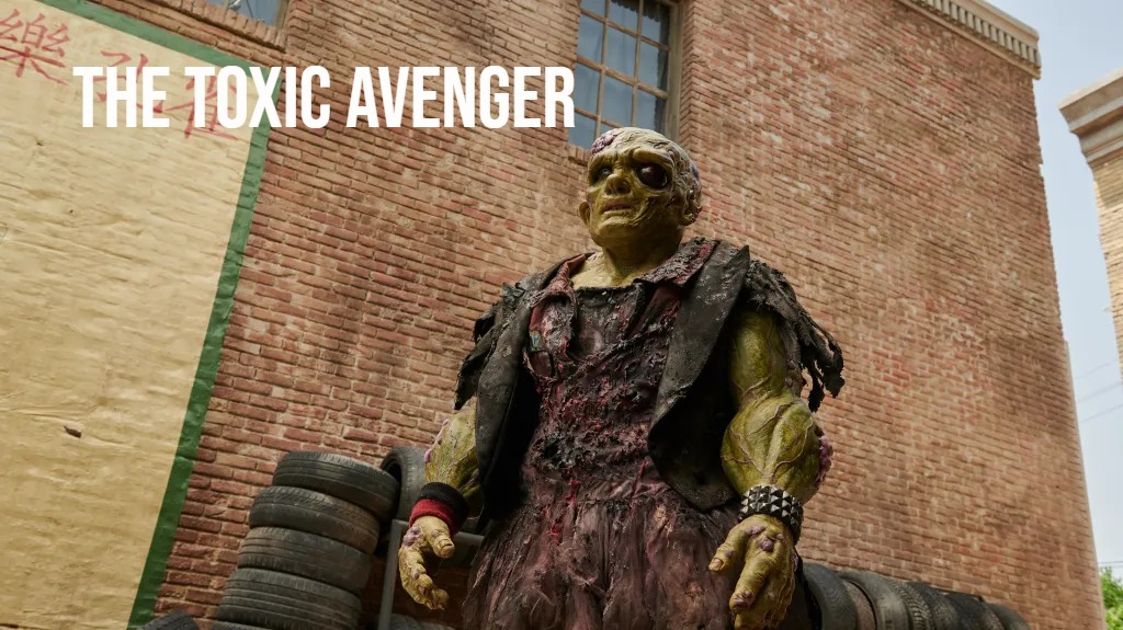 The Toxic Avenger hero scene – streaming now with our IPTV plan.