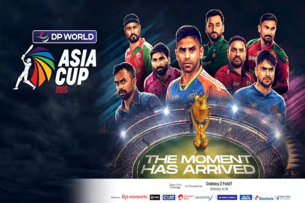 Asia Cup 2025 cricket schedule and venues.