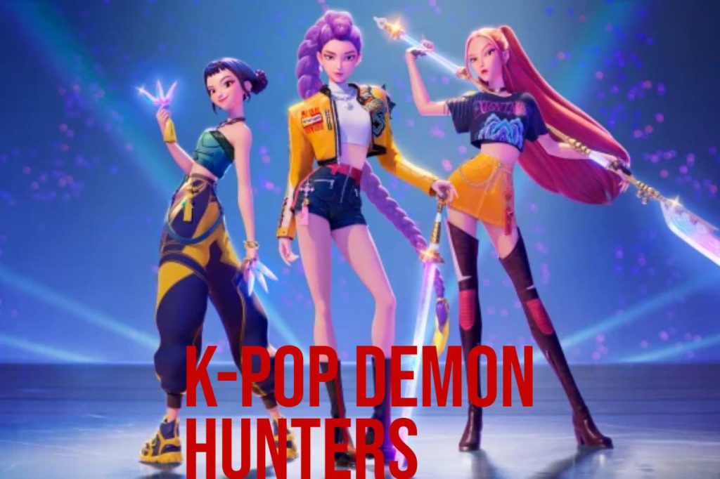 K Pop Demon Hunters action scene, best IPTV in Dubai streaming