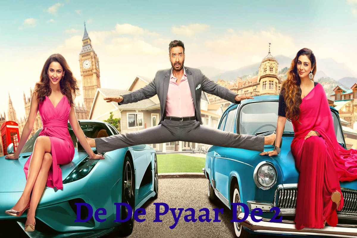 Scene from De De Pyaar De 2 highlighting family and romance.