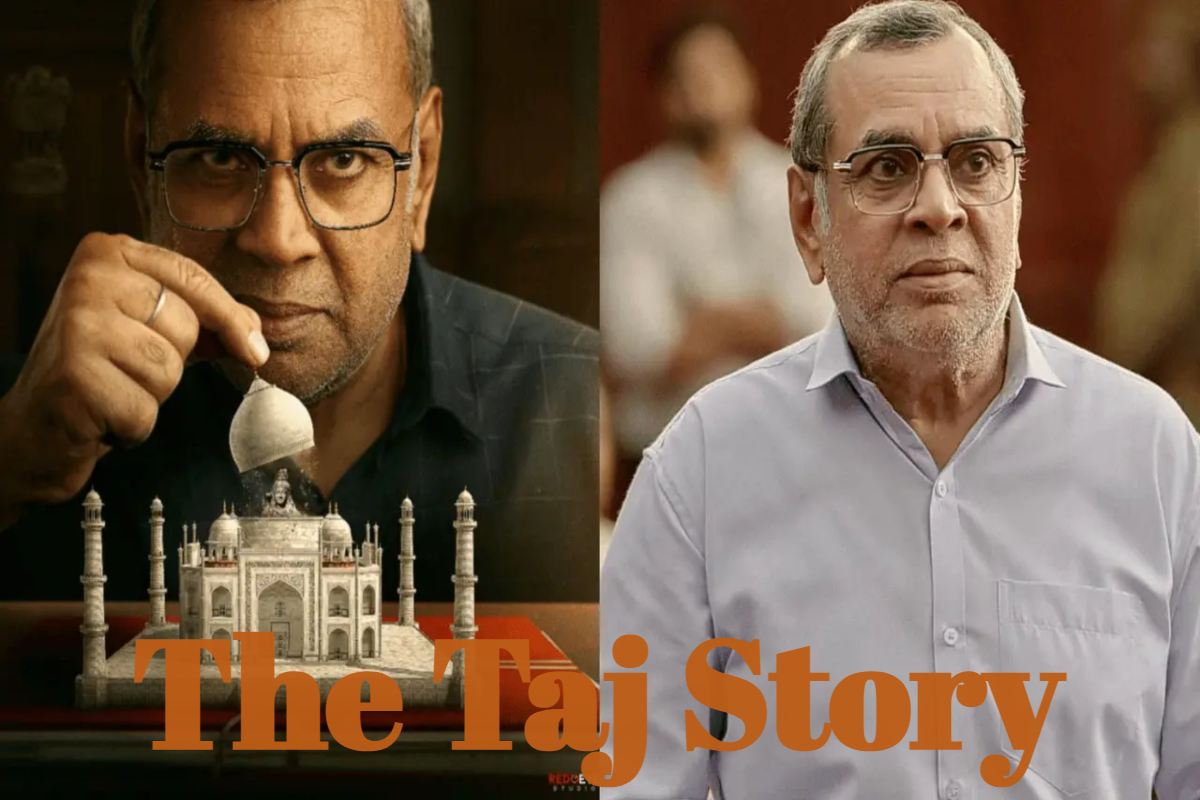 The Taj Story monument symbolizing pure love.