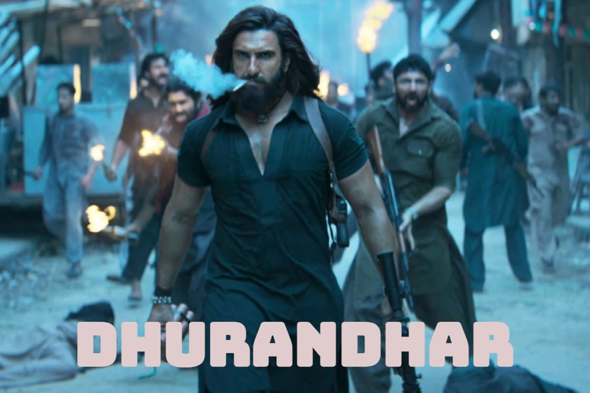 Portrait of Dhurandhar artwork in vibrant colors.