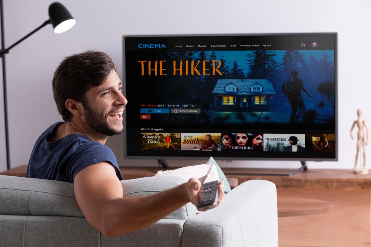 IPTV Subscription digital entertainment solution.
