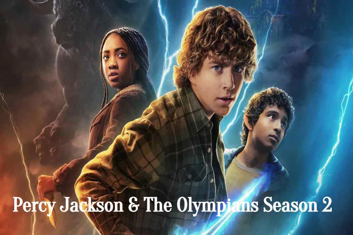 Percy Jackson with the Golden Fleece in hand