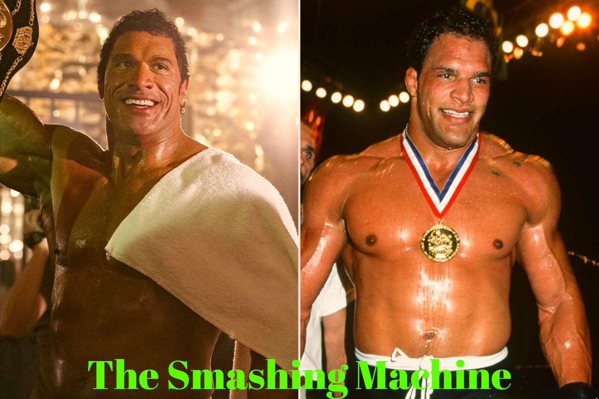 The Smashing Machine Dwayne Johnson training montage behind the scenes.