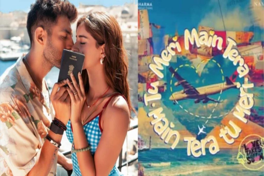 Romantic scene from Tu Meri Main Tera Main Tera Tu Meri