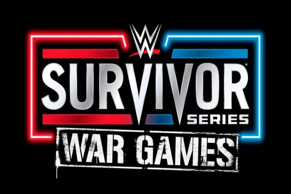 Intense WWE Survivor Series WarGames action in the steel cage