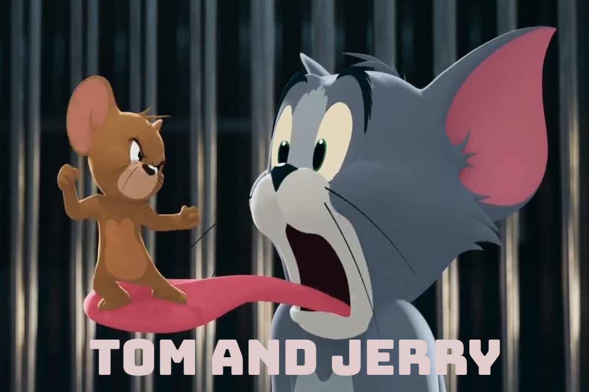 Tom and Jerry in a playful animated scene.