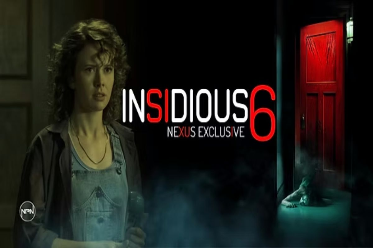Insidious 6 scary ghost movie artwork.