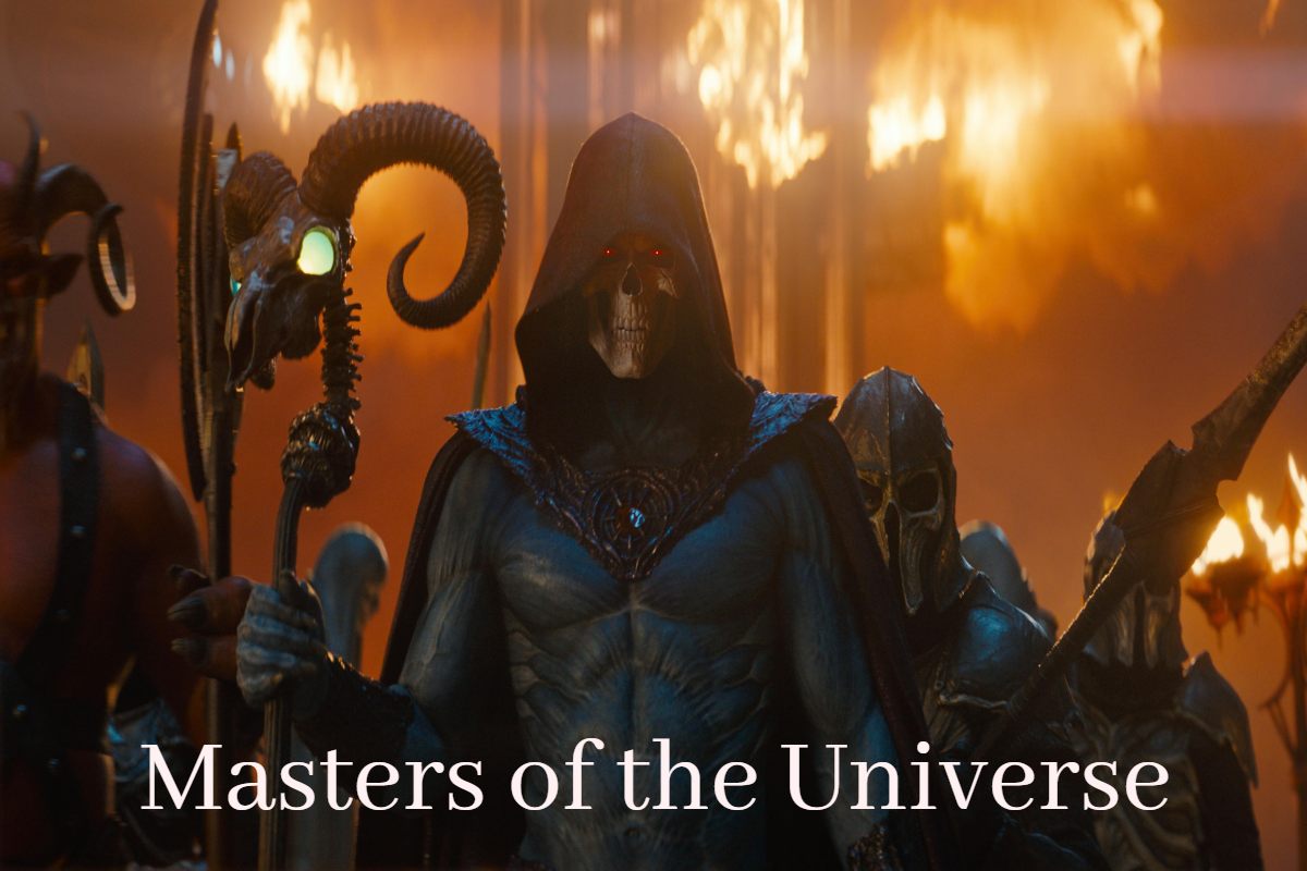 Masters of the Universe characters in a fantasy world scene.