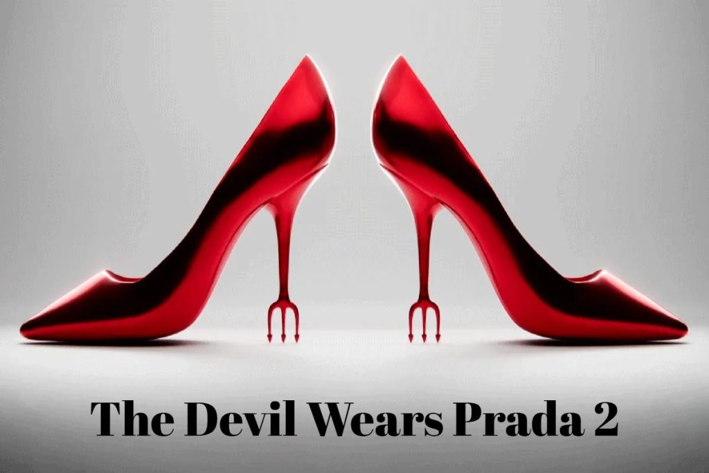 The Devil Wears Prada 2 movie poster with fashion icons.