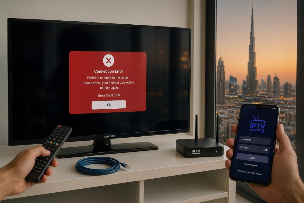 IPTV setup issues