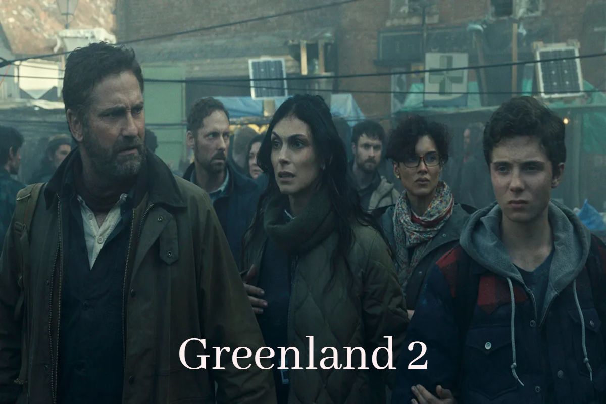 Poster for Greenland 2 Migration apocalypse movie.