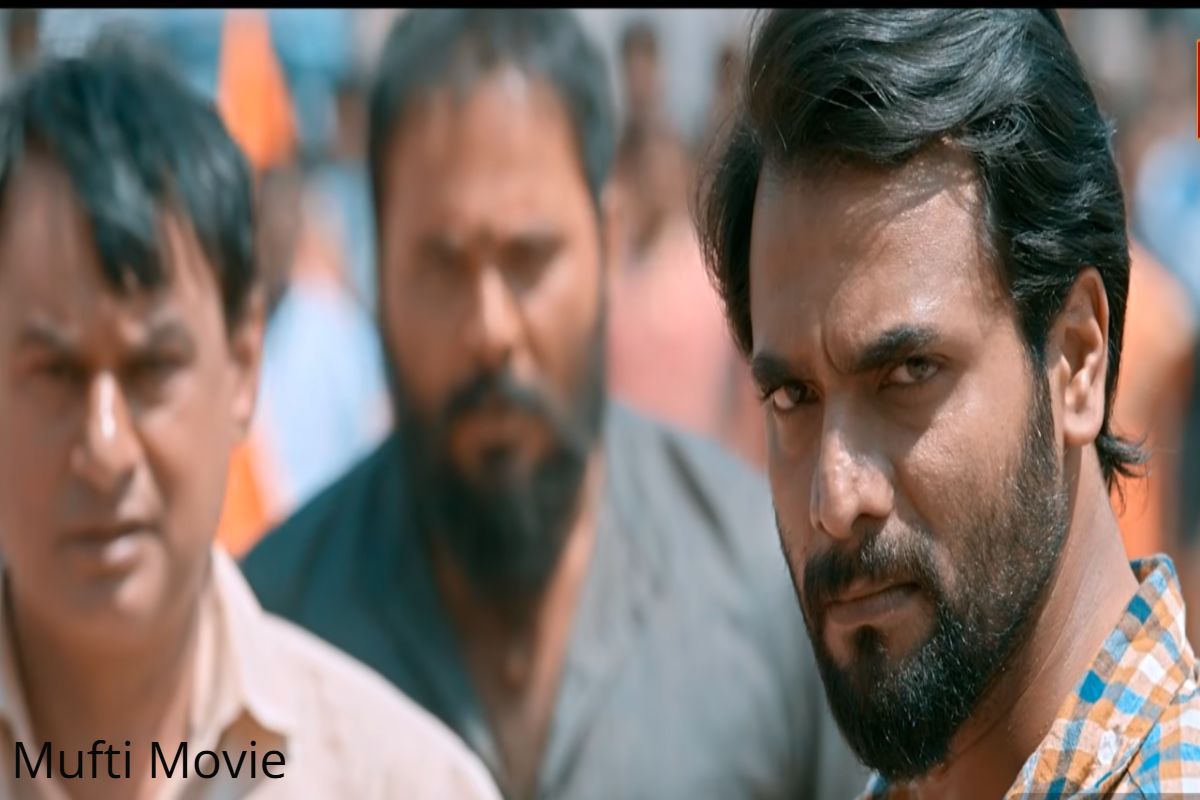 Mufti Movie dramatic scene from action thriller film.